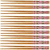 Golden Drops Pack Of 20 Pair Versatile Eating Utensil Bamboo Chopsticks Assorted Designs Chop Sticks view 3