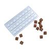 Pastry Tek 10.8 x 5.3 Inch Dessert Mold, 1 Rigid Cylinder Chocolate Candy Mold - 24 Cavities, Freezer-Safe, Clear Polycarbonate Candy Trays, Dishwasher-Safe, Easy To Release view 1