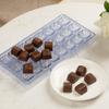 Pastry Tek 10.8 x 5.3 Inch Dessert Mold, 1 Rigid Cylinder Chocolate Candy Mold - 24 Cavities, Freezer-Safe, Clear Polycarbonate Candy Trays, Dishwasher-Safe, Easy To Release view 3