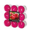 GALA Scented Tealights Raspberry18p view 1