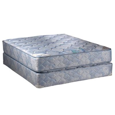 Dream Solutions USA DS USA Chiro Premier Two-Sided Mattress Set - Bed Frame Included (Blue) - Sleep Support, Long Lasting Comfort, Orthopedic (Full 54"x75"x9")