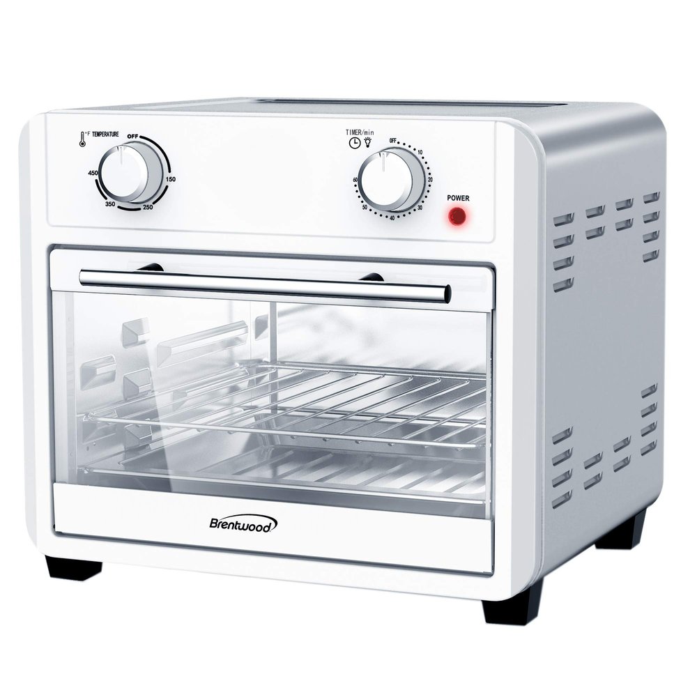 Brentwood AF-2400SI 24-Quart Convection Air Fryer Toaster Oven with 60-Minute Timer, Silver