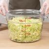Restaurantware-LID ONLY: Met Lux Food Storage Container Lid, 1 Round Marinating Container Lid - Containers Sold Separately, With Date Indicator, Clear Plastic Lid, Dishwashable, Freezable view 4