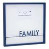 Melrose International Modern Home Decoration Family Memo Board 15.75"Sq MDF/Iron view 1