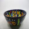 10" ROUND TALAVERA SINK, vessel mexican bathroom sink handmade folk art ceramic view 1