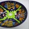 10" ROUND TALAVERA SINK, vessel mexican bathroom sink handmade folk art ceramic view 4