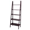 Casual Home 5-Shelf Ladder Bookcase, Espresso (New) view 1