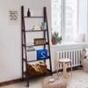 Casual Home 5-Shelf Ladder Bookcase, Espresso (New) view 2