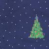 C&F Home Holiday Buoy Tree Set of 6 Cotton Machine Washable Christmas Holiday Placemats for Dining Kitchen Tabletop Home Decor Decoration 13" x 19" Blue view 3