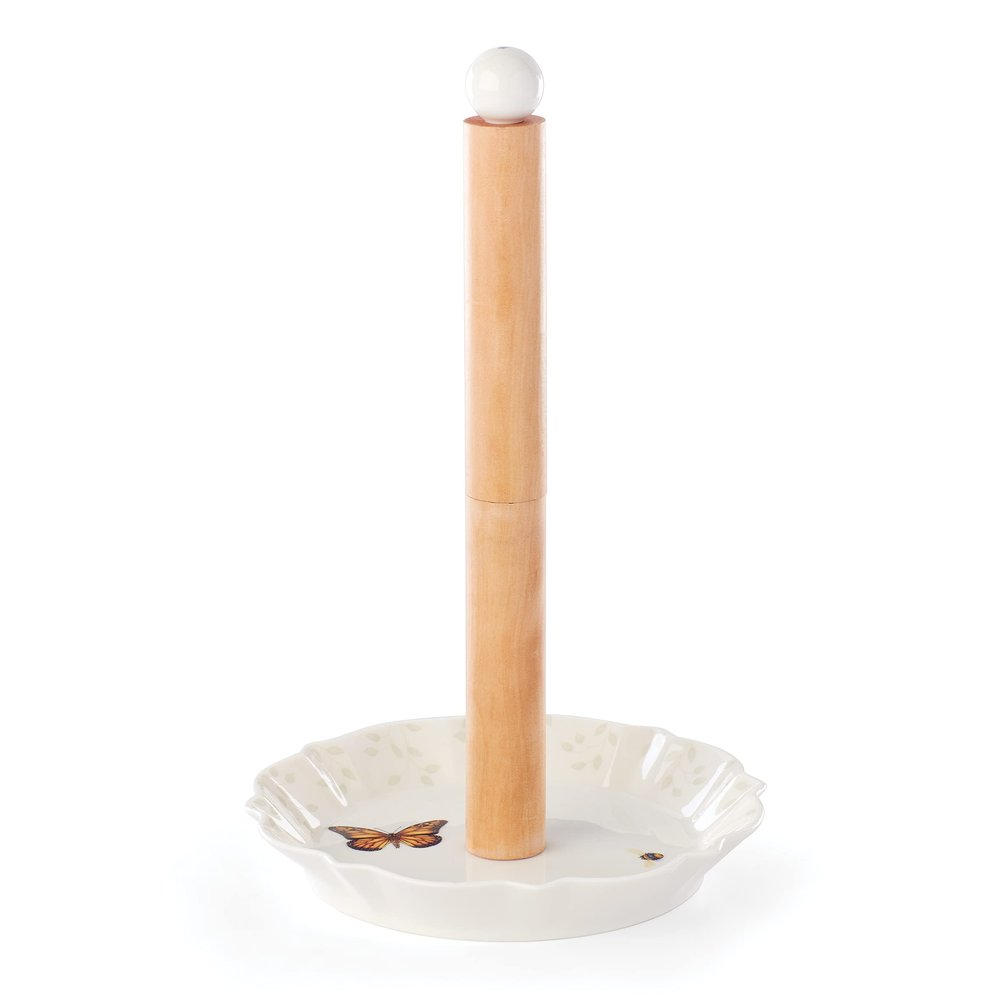 Lenox Butterfly Meadow Paper Towel Holder, 1.60 LB, Multi