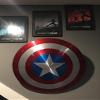 America Shield 22 Inch Mild Steel America Round Shield Leather Grip Wall Decor Shield Rust Free Metal Gift Item view 4
