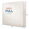 Mattress Storage Bag - Full Size Thick Plastic Moving Cover, Transport, Disposal and Protector - 3 mil Heavy Duty Reusable Clear Waterproof Mattress Protector Encasement by DiRose view 2