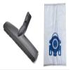 10 Pack Replacement Miele GN Bags + 4 Filters + Replacement Miele Bare Floor Brush. Compatible with Miele S2, S5, S8, Classic C1, Complete C2 and Complete C3 Series Canister Vacuum Cleaners view 1