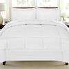 7 PCS Bed-in-A-Bag Package 100% Organic Cotton 600 Thread Counts Best Collection of Bedding Set-1 Comforter,1 Fitted Sheet Upto 18" DP,1 Flat Sheet,4 Pillow Cases Cal-King/King - White view 2