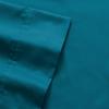 7 PCS Bed-in-A-Bag Package 100% Organic Cotton 600 Thread Counts Best Collection of Bedding Set-1 Comforter,1 Fitted Sheet Upto 18" DP,1 Flat Sheet,4 Pillow Cases Oversized Queen - Teal view 3