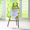 Fun Express Personalized Sunflower Wedding Welcome Sign - Party Decor - 1 Piece view 2