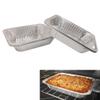 100 Pc Aluminum Foil Lasagna Pan Disposable Loaf Bread Container Baking Tins New view 3