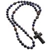 Sine Cera 8mm Sodalite/Jujube Wood 5 Decade Rosary view 1