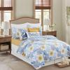 C&F Home Monterey Mist Twin Bedspread Cotton Machine Washable Soft Cozy for Couch Sofa Bed 80" x 110" Blue view 1