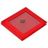KESAR ZEMS Pure Copper Shree Budh Yantra with Red Velvet Box (7.5 x 7.5 x 0.1 CM,Brown) view 4