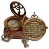 WOANIN Personalized Compass,Gift for Husband,Son,to My Man, to Our Son,to My Fianc,Dad,Boyfriend,for Customized Compass (Our Son- Mom and Dad) view 1