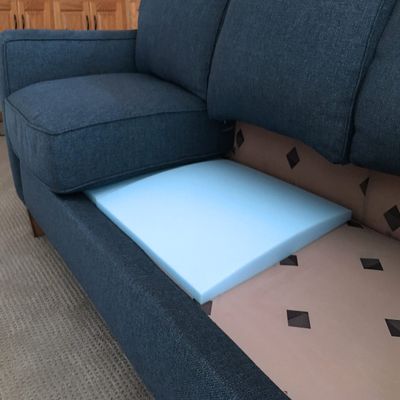 Stratiform Original Curve, Made in USA, Couch Cushion Support, Sofa Cushion Sag Repair, High-Density Foam, Couch Support, Couch Repair, 20x20x2 (Medium, Set of 2)