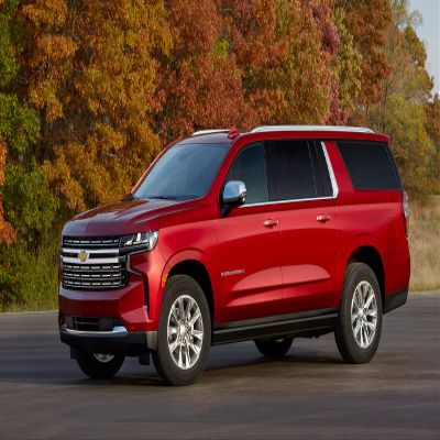 Iconic Arts Laminated 42x24 Poster: 2021 Chevrolet Suburban Premier Duramax 4k 5k hd Cars HD