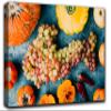 Autumn Fruits Wall Art Decor Picture Painting Poster Print on Canvas Panels Pieces - Food and Cooking Theme Wall Decoration Set - Flatlay Vegetables Wall Picture for Kitchen 20 by 30 in view 1