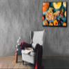 Autumn Fruits Wall Art Decor Picture Painting Poster Print on Canvas Panels Pieces - Food and Cooking Theme Wall Decoration Set - Flatlay Vegetables Wall Picture for Kitchen 20 by 30 in view 3