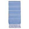 100% Cotton Turkish Beach Towel, Ultra Soft and Absorbent, Quick Dry Peshtemal Towel, Lightweight Towel, Ultra Thin, Travel and Throw Blanket Towel for Beach, Bath, Yoga, Sauna, Fauta (Light Blue) view 1