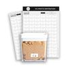 SAVVY & SORTED Expiration Date Pantry Labels,176 Waterproof Food Expiration Date Label for Containers, Kitchen Stickers for Food Freshness, Use by Meal Prep Labels, Best By Write On Labels view 1