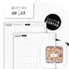 SAVVY & SORTED Expiration Date Pantry Labels,176 Waterproof Food Expiration Date Label for Containers, Kitchen Stickers for Food Freshness, Use by Meal Prep Labels, Best By Write On Labels view 4