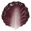 12" L Gourmet Kitchen Ceramic Fresh Red Cabbage Shaped Dinner Serving Plate - Favorite Dcor!!! view 1