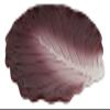 12" L Gourmet Kitchen Ceramic Fresh Red Cabbage Shaped Dinner Serving Plate - Favorite Dcor!!! view 2