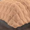 1 Pc Pinch Pleated Comforter with 2 Pillow Shams 100% Egyption Cotton 500 GSM Ultra Soft, Fluffy, Lightweight Comforter for All Season Twin XL Size|Peach |3 PC-Pinch Pleat Comforter Set view 4