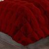 1 Pc Pinch Pleated Comforter with 2 Pillow Shams 100% Egyption Cotton 500 GSM Ultra Soft, Fluffy, Lightweight Comforter for All Season Twin XL Size|Burgundy |3 PC-Pinch Pleat Comforter Set view 4