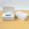 Heave Multifunctional Dustproof Tissue Storage Box Case Facial Tissue Dispenser Holder with Lid for Home Office Black view 3