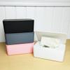 Heave Multifunctional Dustproof Tissue Storage Box Case Facial Tissue Dispenser Holder with Lid for Home Office Black view 4