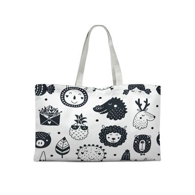 Bonamaison with Handles, Multicolor