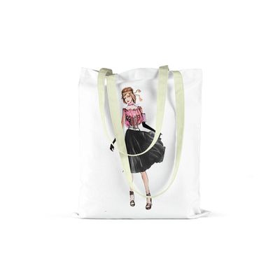 Bonamaison with handles, Multicolor