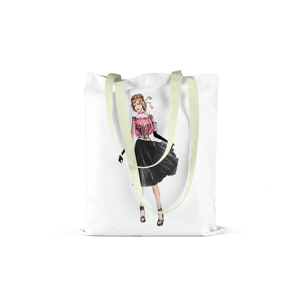 Bonamaison with handles, Multicolor