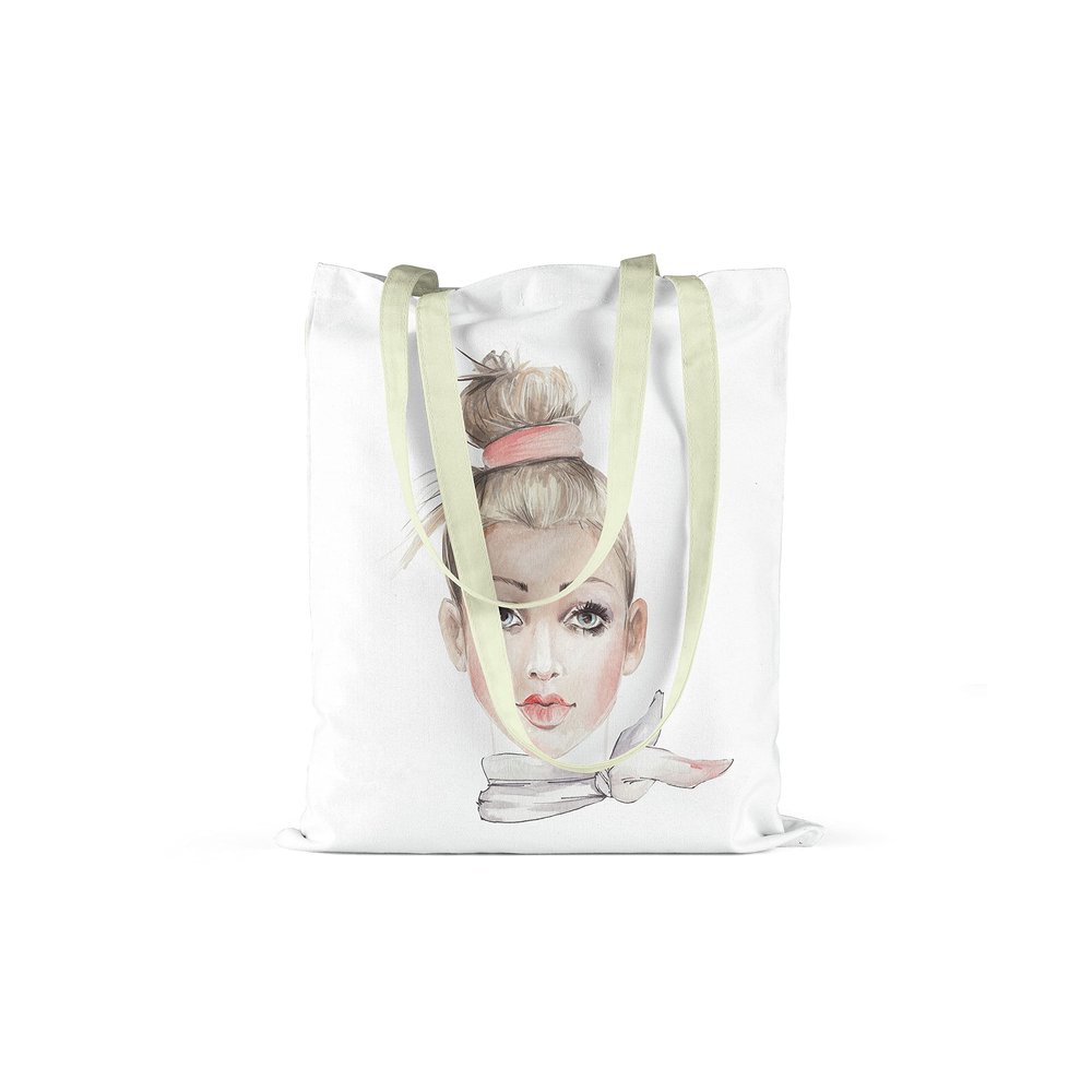 Bonamaison with handles, Multicolor