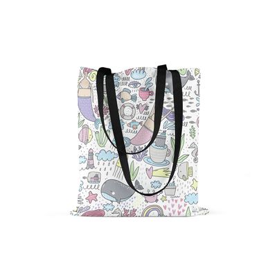Bonamaison with Black Handles, Multicolor