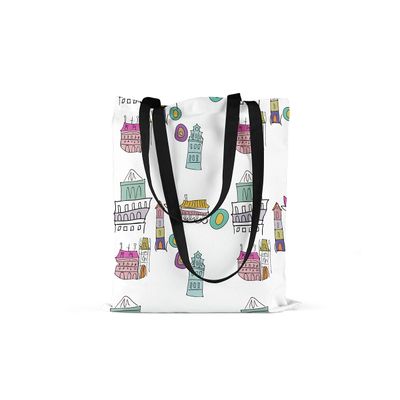 Bonamaison with Black Handles, Multicolor