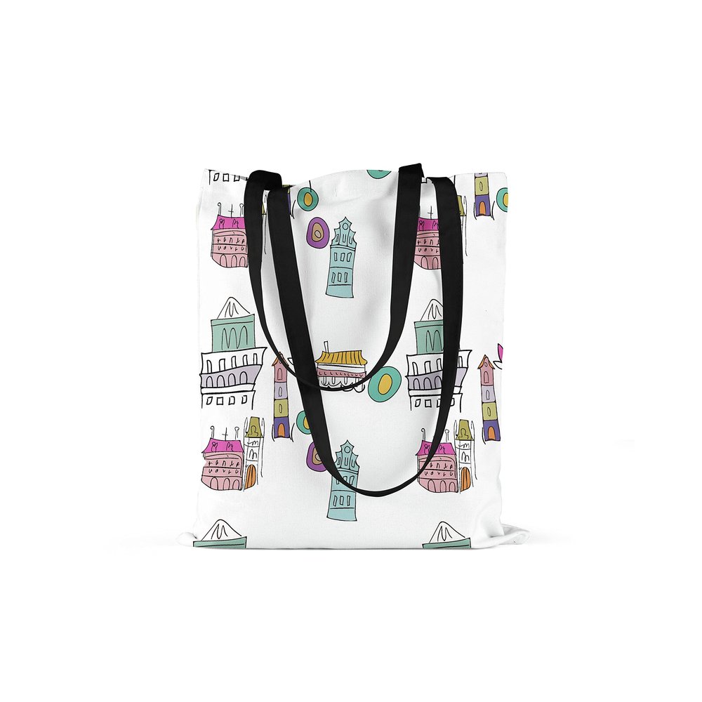 Bonamaison with Black Handles, Multicolor