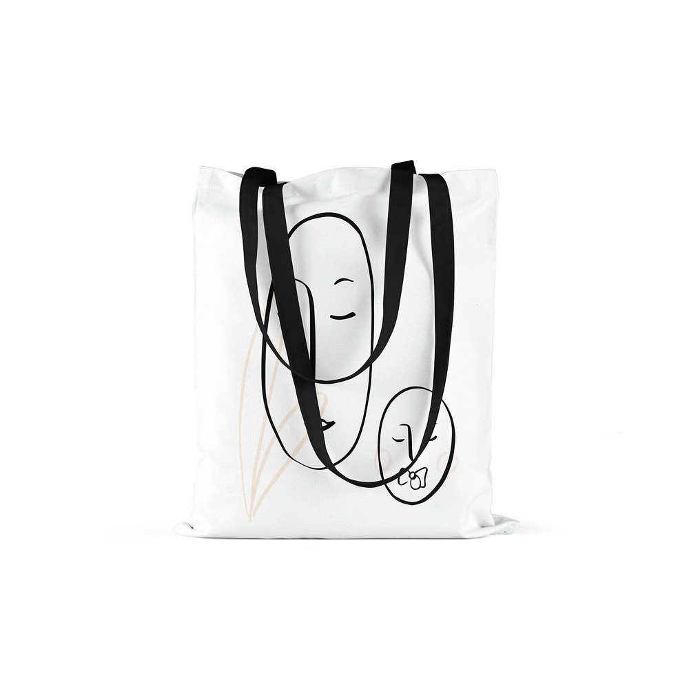 Bonamaison with black handles, Multicolor