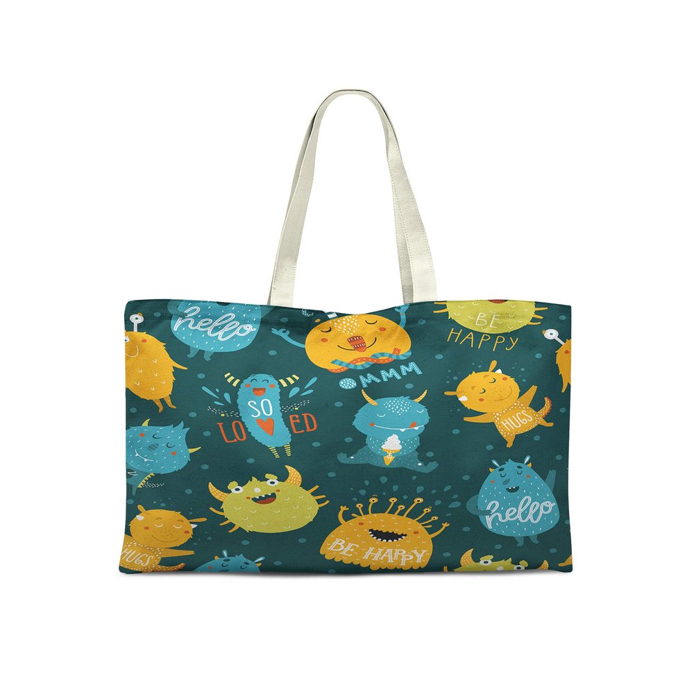 Bonamaison with Handles, Multicolor