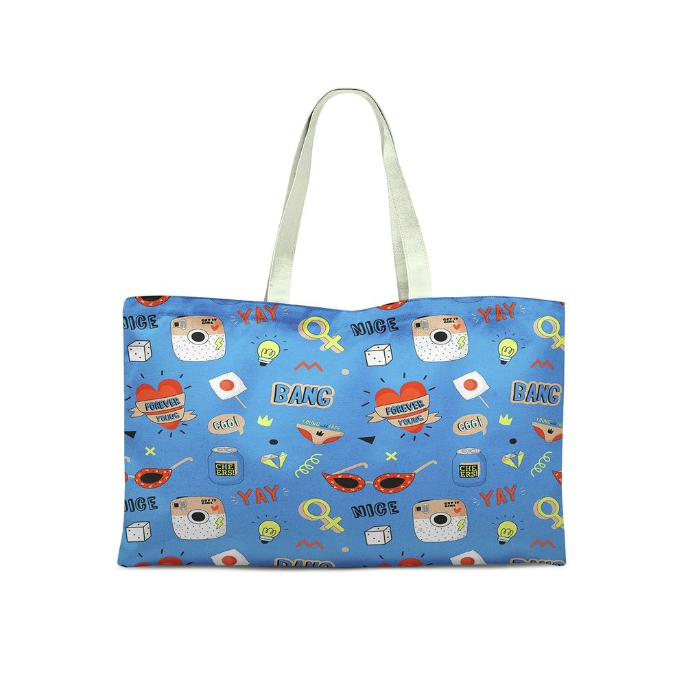 Bonamaison with Handles, Multicolor