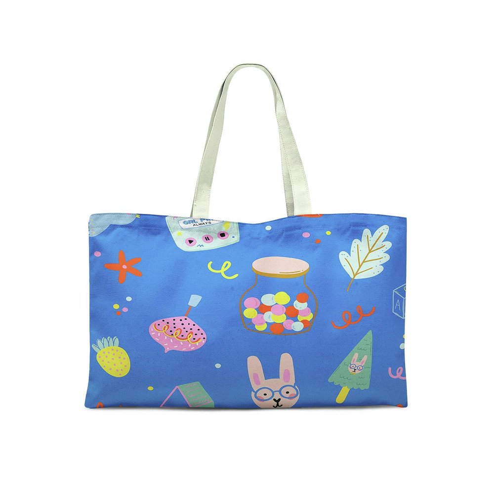 Bonamaison with Handles, Multicolor