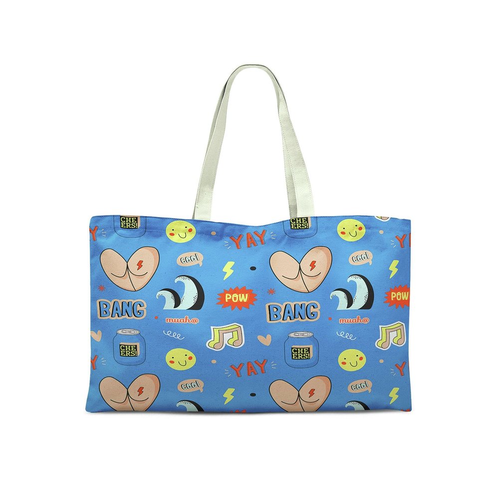 Bonamaison with Handles, Multicolor